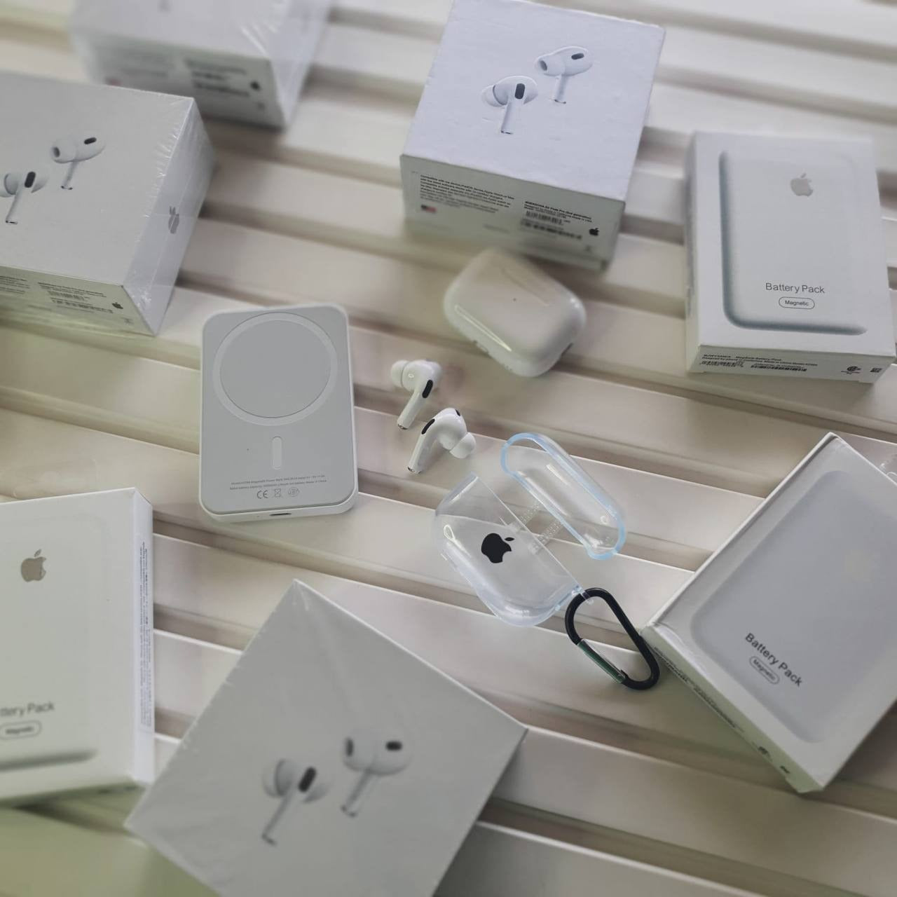 Pods Pro 2. Type C, 100% Working ANC & Transparency. USA Import, Highest Quality - 1 Year Warranty & Free Silicone Cover
